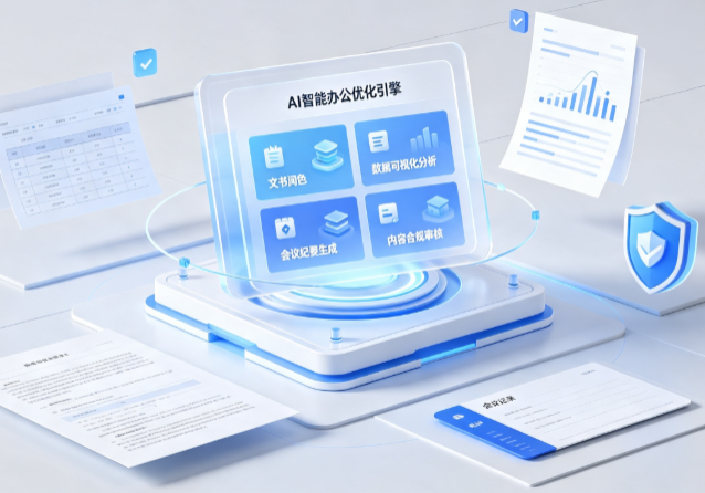 舞钢市AI重构现代办公体系 智能优化引擎助力企业轻量化高效运营