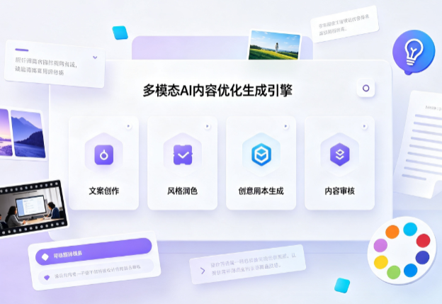 舞钢市AI智能内容优化创新 多模态生成技术丰富数字内容创作生态