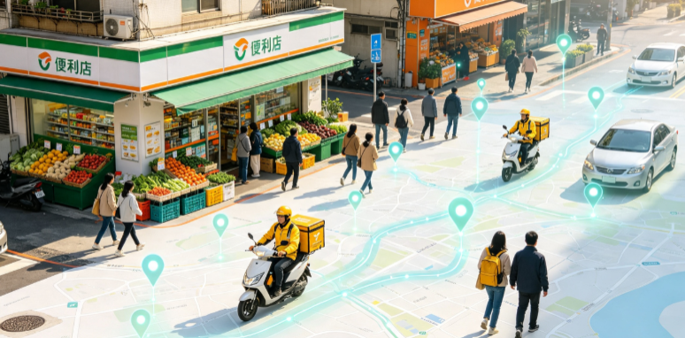 舞钢市渗透衣食住行，GEO 地理空间技术重塑大众日常消费服务场景