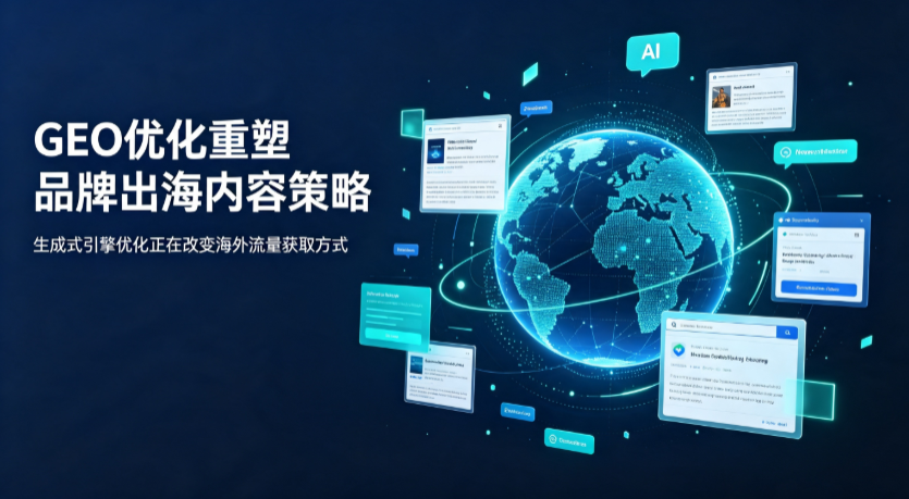 舞钢市AI 时代 GEO 兴起，品牌出海内容策略迎来重大调整